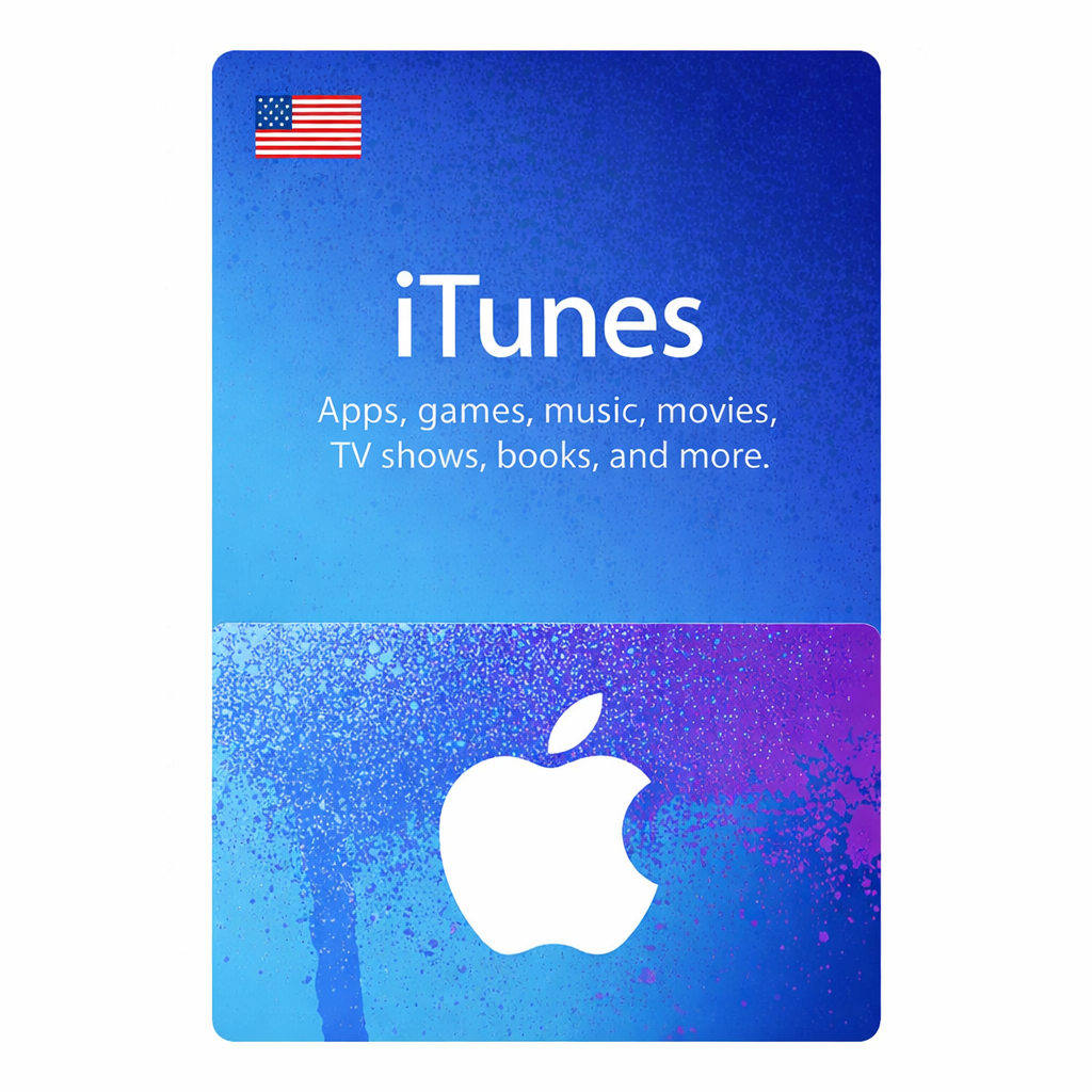 Apple iTunes Gift Card (US) โ Instant Online Delivery